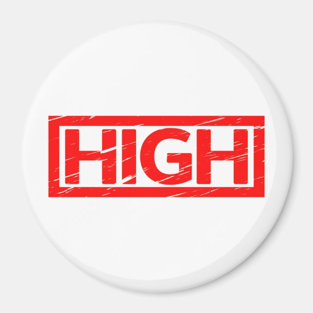 Hohe Briefmarke Magnet (Vorne)