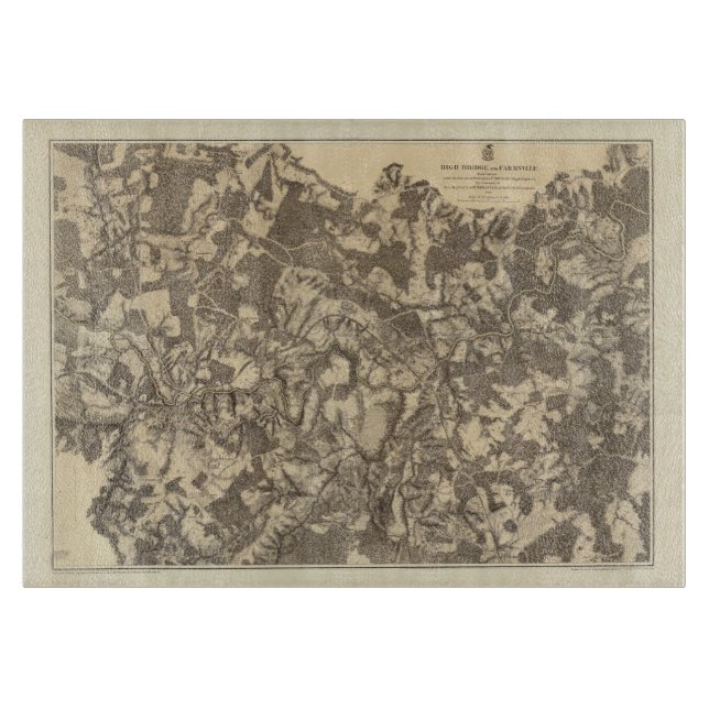 Hohe Brücke und Virginia Schneidebrett (Vorderseite)