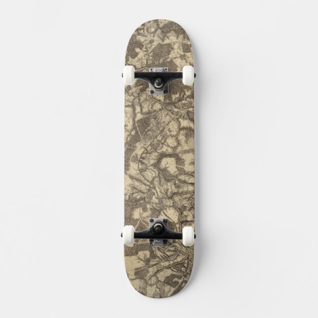 Hohe Brücke und Virginia Skateboard (Vorderseite)
