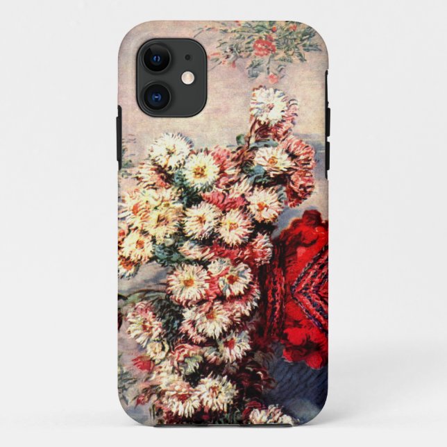 Hohe Chrysantheme Res Claude Monet Case-Mate iPhone Hülle (Rückseite)