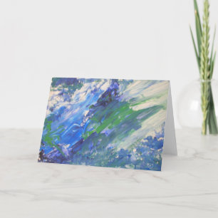 Hohe" der Gruß-Karte "der Brandung Karte