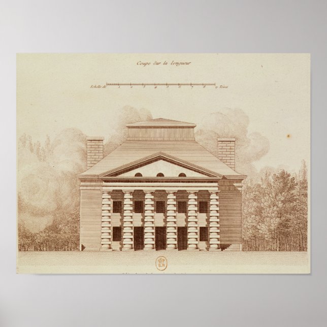 Höhe des Hauses des Direktors des Salzes Poster (Vorne)