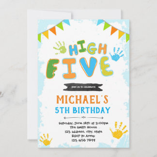 Hohe Einladung zu fünf Jahren