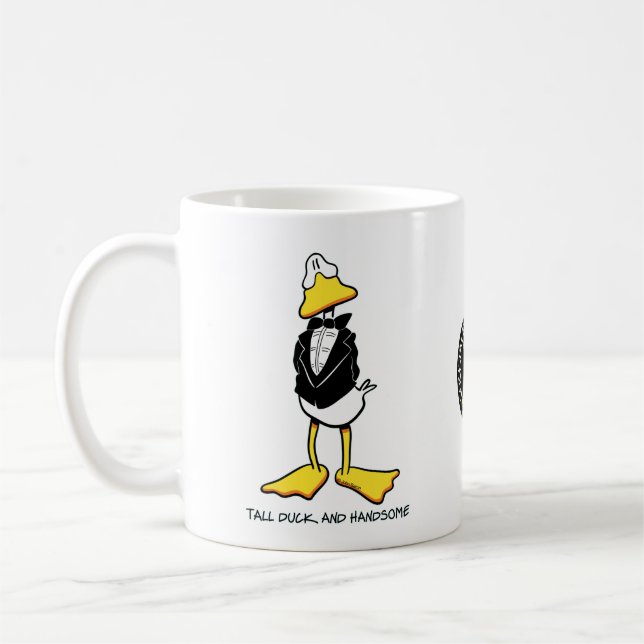 Hohe Ente und hübsch Kaffeetasse (Links)