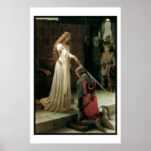 Hohe Entschließungs-viktorianischer Kunst-Druck Poster