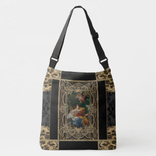 Hohe Erlaubnis-barockes elegantes Girly Muster Tragetaschen Mit Langen Trägern