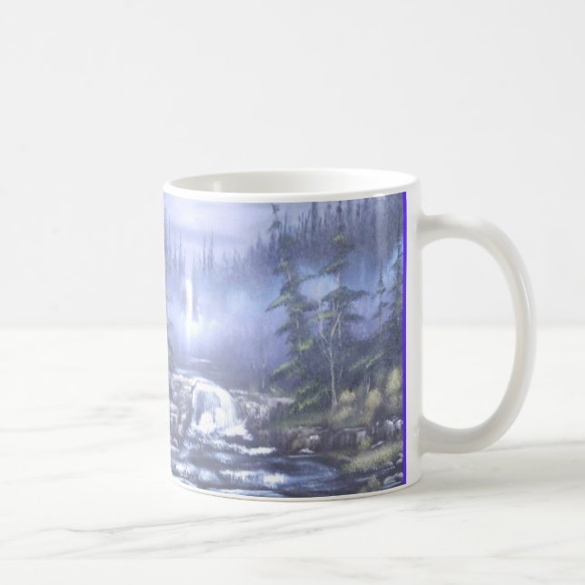 Hohe Fall-doppelseitige Tasse (Rechts)