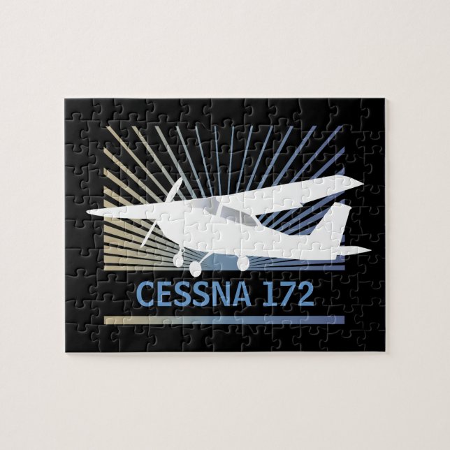 Hohe Flügel-Flugzeuge Puzzle (Horizontal)