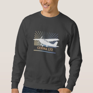 Hohe Flügel-Flugzeuge Sweatshirt