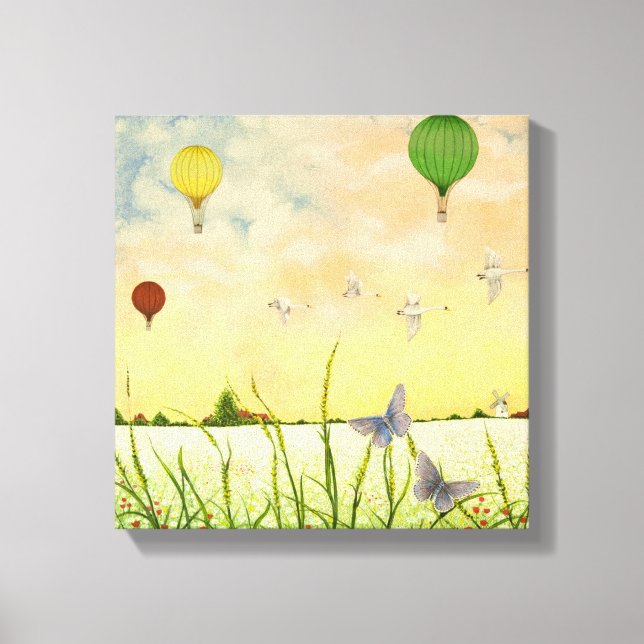 Hohe Flyer 2011 Leinwanddruck (Vorderseite)