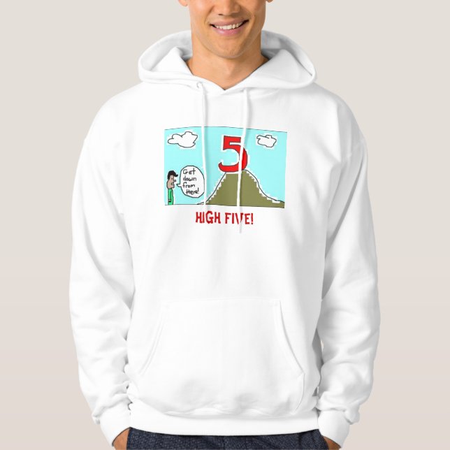 HOHE FÜNF! HOODIE (Vorderseite)