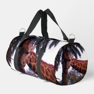 Hohe Giraffen-Geschichten unter der Palme, Duffle Bag