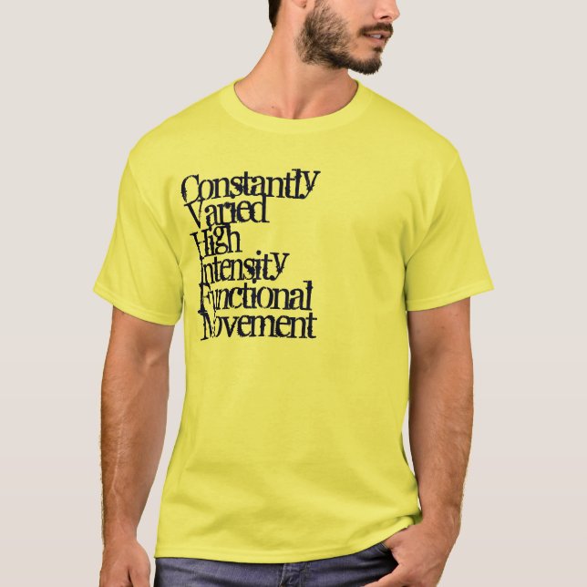 Hohe Intensität T-Shirt (Vorderseite)