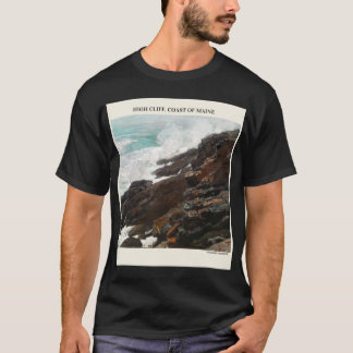 Hohe Klippenküste von Maine durch Winslow Homer Ab T-Shirt