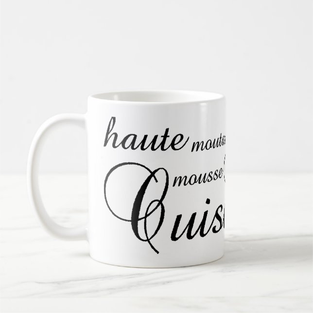 Hohe Küche ~ Typografie Kaffeetasse (Links)