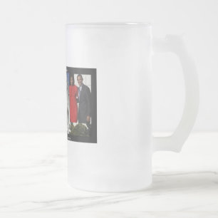 Hohe mattierte Tasse des Weißen Hauses Obama