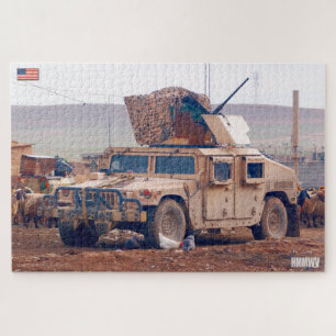 HOHE MOBILITÄT MIT FAHRZEUGEN (20 x 30 Zoll) Puzzle