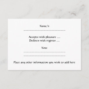 Hohe niedliche Giraffe. Cartoon-Tier RSVP Karte