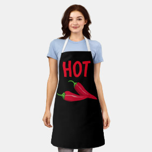 HOHE PAPRIKASCHOTEN EHEFRAU HOTTIE KÜCHE SCHÜRZE