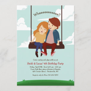 Hohe schwingeinladung einladung