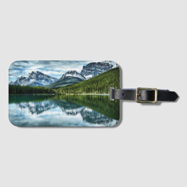 Hohe See-Reflexion Gepäckanhänger (Vorderseite (Horizontal))