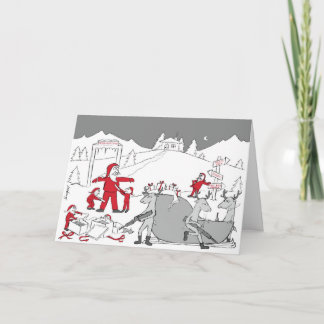 Hohe Sicherheit Feiertagskarte