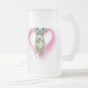 Hohe Tasse Pitbull Welpen