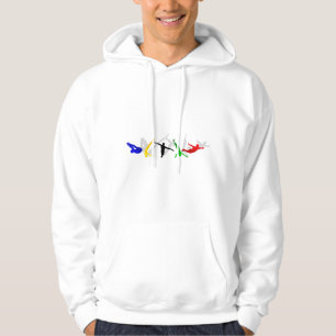 Hohe Taucher-hoher TauchSprungbrett-Plattformsport Hoodie