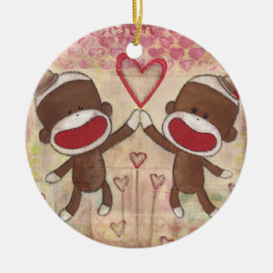 Hohe Verzierung fünf Keramikornament