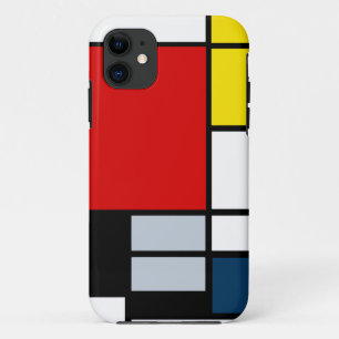 Hohe Zusammensetzung Res Piet Mondrian iPhone 11 Hülle