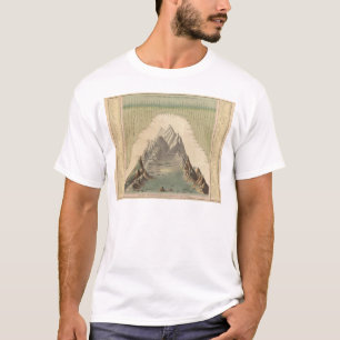 Höhen der Hauptberge in der Welt T-Shirt