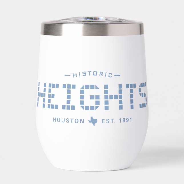 Höhen Tile, Blue Tile, Houston Heights (Vorderseite)