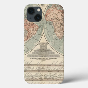 Hohen und Tiefen - Highs and Lows Atlas Map Case-Mate iPhone Hülle