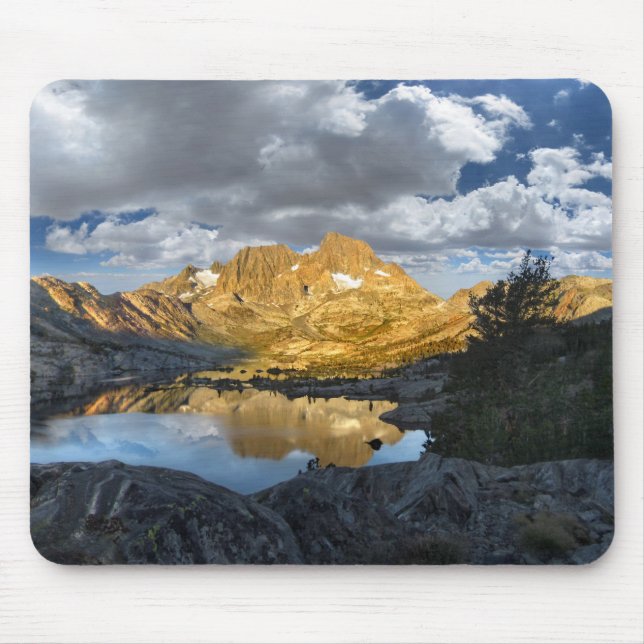 Höhenblick auf Garnet Lake Sunrise 2 - JMT Mousepad (Vorne)