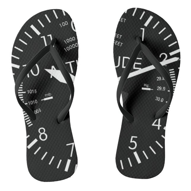 Höhenmesser Flip Flops (Fußbett)