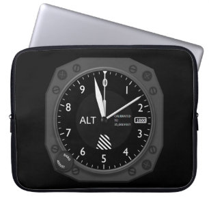 Höhenmesserbild Laptopschutzhülle