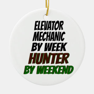 Höhenrudermechanik Lieben Jagd Keramik Ornament