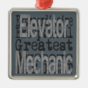 Höhenrudermechanismus Ornament Aus Metall