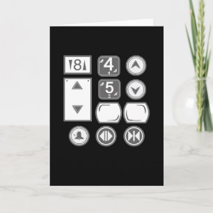 Höhenrudertasten Aufzug Karte