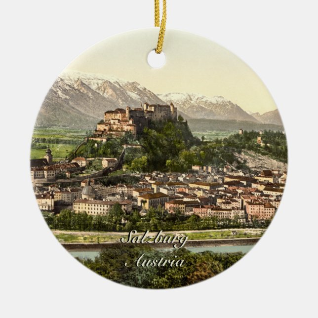 Hohensalzburg Schloss, Salzburg, Österreich Keramikornament (Vorne)