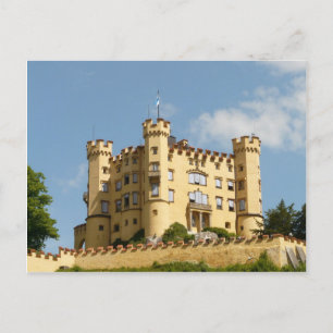 Hohenschwangau Schloss Deutschland Geschenke für T Postkarte
