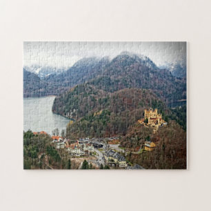 Hohenschwangau Schloss -Schwangau, Deutschland Puz Puzzle