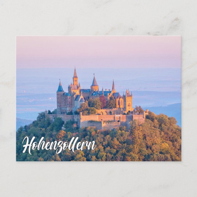 Hohenzollern Castle, Germany Postkarte (Vorderseite)