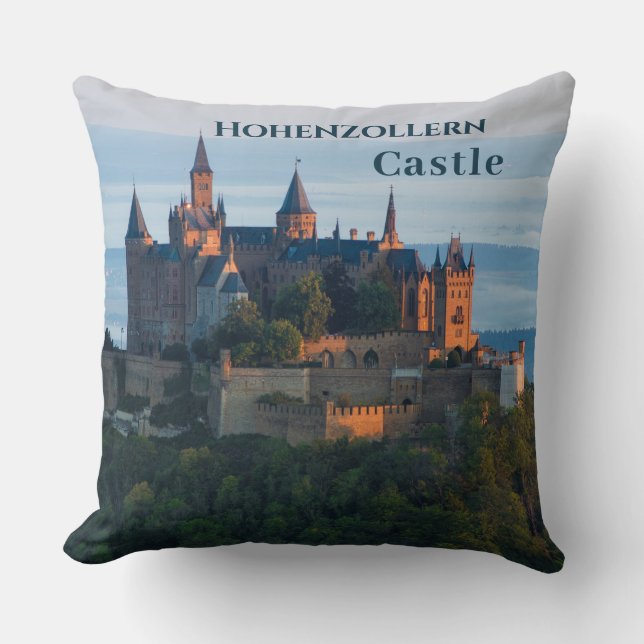 Hohenzollern Castle Hechingen Deutschland Kissen (Vorderseite)