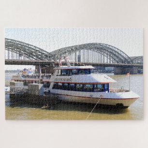 Hohenzollernbrücke, Rhein, Deutschland Puzzle