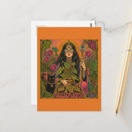 Hohepriesterin der Zimmerpflanzen Postkarte