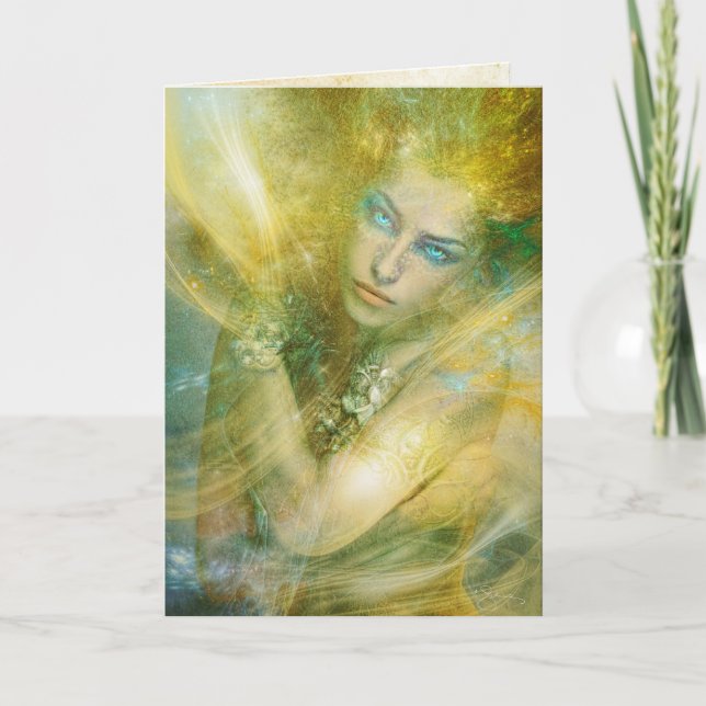 Hohepriesterin des Winds Karte (Vorderseite)