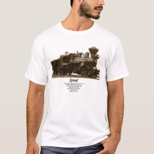 Höhepunkt-Dampf-Lokomotive T-Shirt