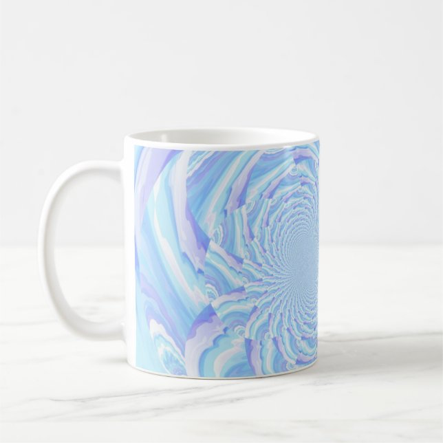Höhepunkt der Pastellwelle Kaffeetasse (Links)