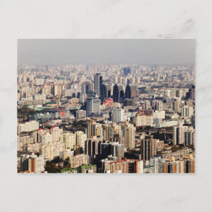 Höhepunkt des Stadtbildes von Peking Postkarte